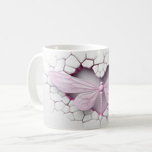 Mug Libellen Reihe 1-3 Kaffeetasse (Vorderseite Links)