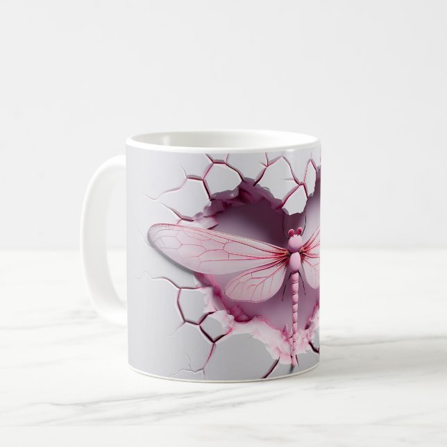 Mug Libellen Reihe 1-4 Kaffeetasse (Vorderseite Links)