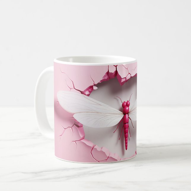 Mug Libellen Reihe 1-5 Kaffeetasse (Vorderseite Links)