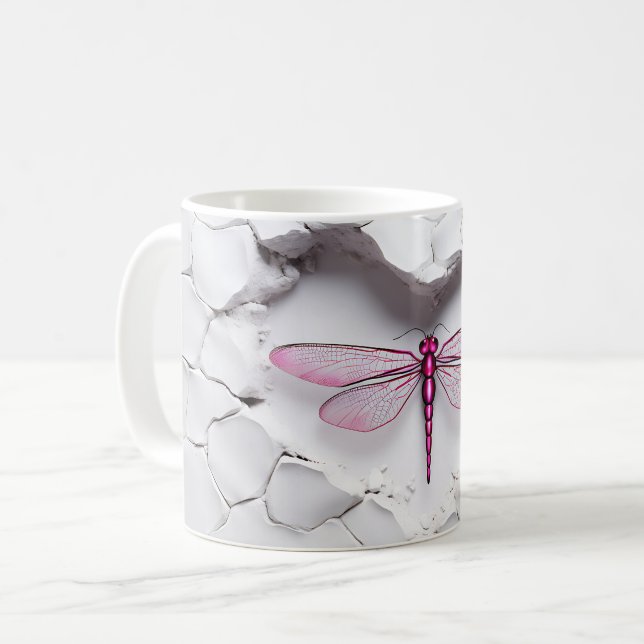 Mug Libellen Reihe 1 Kaffeetasse (Vorderseite Links)
