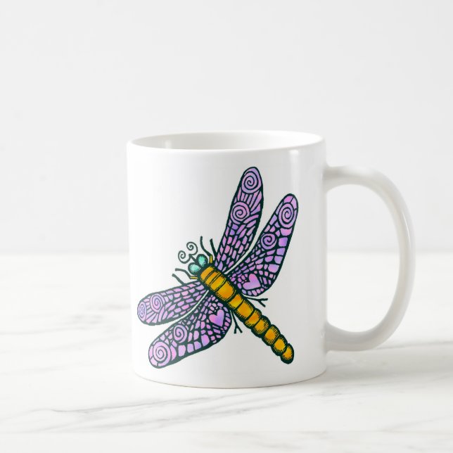 Mug libellule (Droite)