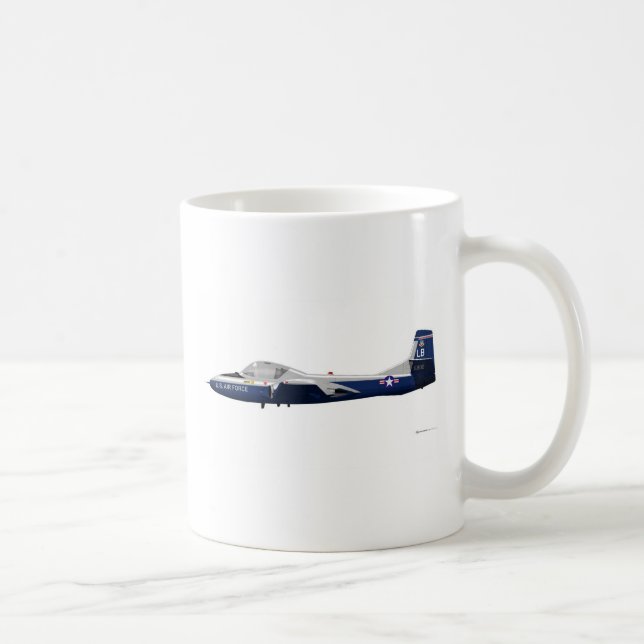 Mug Libellule 68902 de Cessna T-37 (Droite)