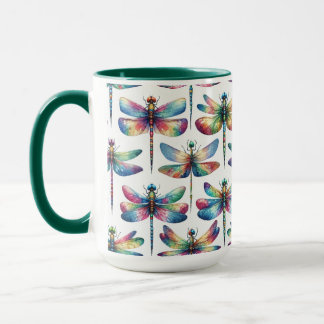 Mug Libellules Kaléidoscope