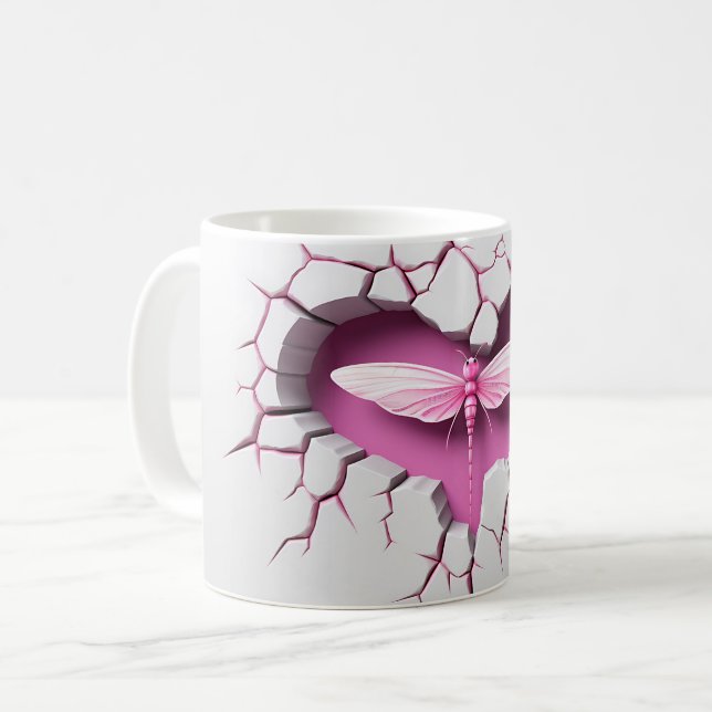 Mug Libellules Série 1-8 (Devant gauche)