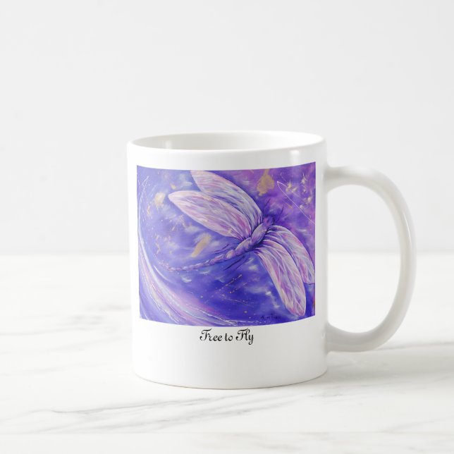 Mug Libérez pour voler (Droite)