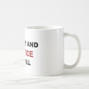Mug Liberté et JUSTICE pour tous