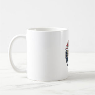 Mug Liberty Crest Patriotique Patriotique Héraldique B