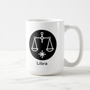Mug - Libra (cercle noir)