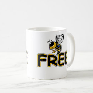 MUG LIBRE COMME L'ABEILLE