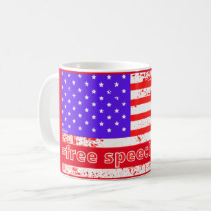 Mug LIBRE DISCOURS ARMÉE en détresse édition drapeau a