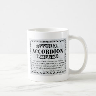 Mug Licence Accordéon