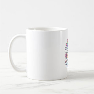 Mug Licorne Arc-en-ciel après la pluie Premium Vector