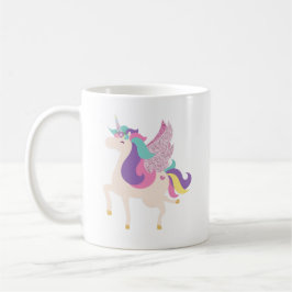 Mug Licorne Arc-en-Ciel Pailletée Mignonne