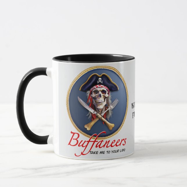 Mug Lido Buffaneers Nous Amusons Pourtant (Gauche)