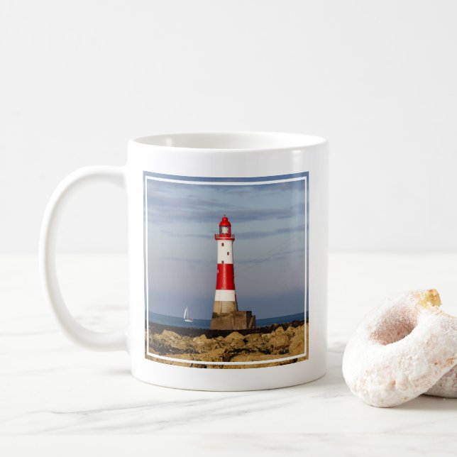 Mug Lighthouses | Beachy Head Lighthouse England (Avec donut)