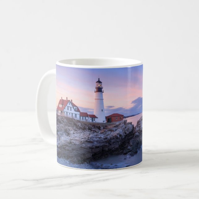 Mug Lighthouses | Cape Elizabeth, Maine (Devant gauche)