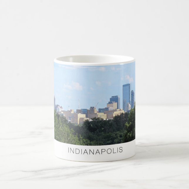 Mug Ligne aérienne d'Indianapolis (Centre)
