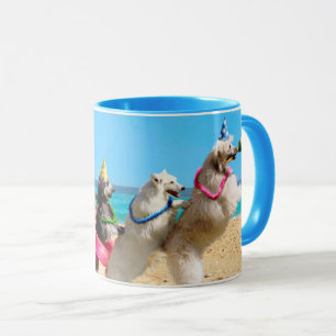 Mug Ligne Conga pour la fête des chiens