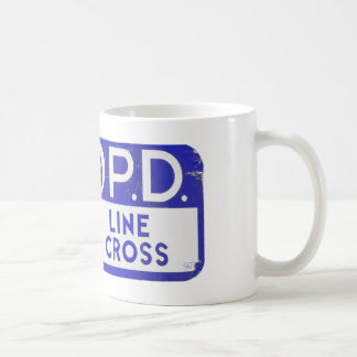 Mug Ligne de police de la Nouvelle-Orléans NOPD signe