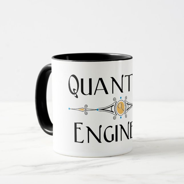 Mug Ligne d'ingénieur quantique (Devant gauche)
