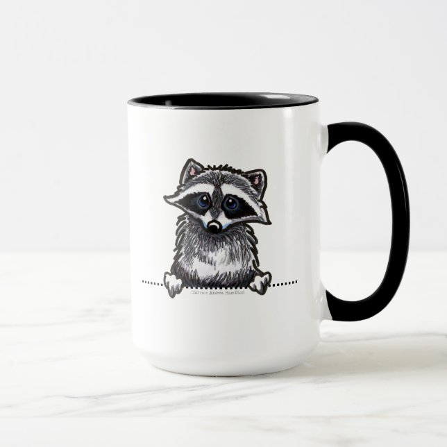 Mug Ligne Raccoon (Droite)