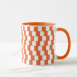 Mug Lignes confusionnelles orange