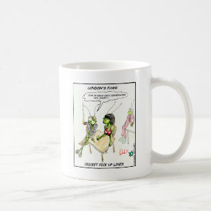 Mug Lignes de ramassage de cricket drôles cadeaux Tee 