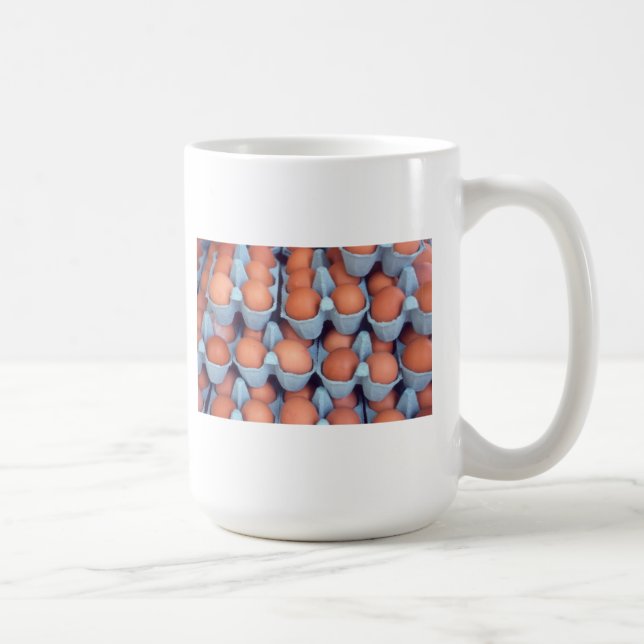 Mug Lignes d'oeufs Brown (Droite)