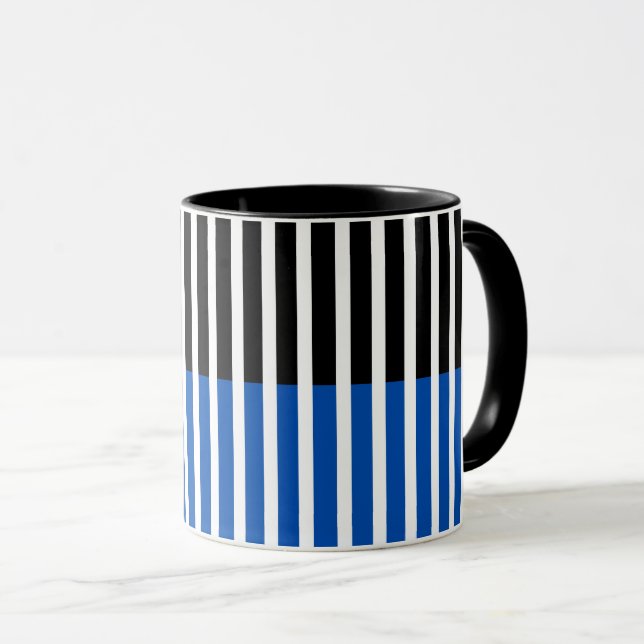 Mug Lignes graphiques (Devant droit)
