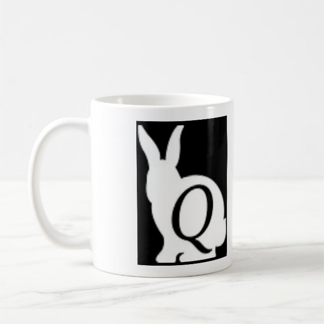 Mug Lignes orientales du lapin Q (Gauche)