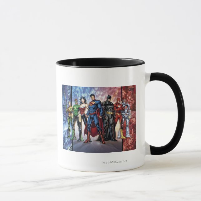 Mug Ligue de Justice | Nouveau 52 Ligue de Justice (Droite)