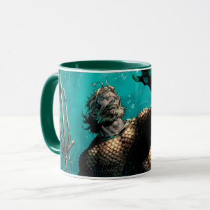Mug Ligue Justice #10 Aquaman Noyé Variant de Terre