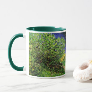 Mug Lilacs de Vincent van Gogh, Fleurs de Jardin Vinta