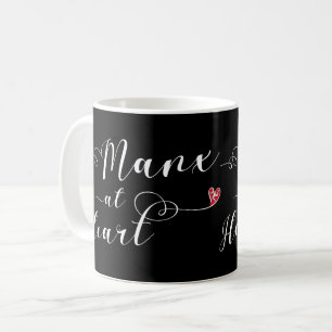 Mug L'île de Man Manx au coeur