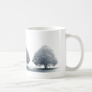 Mug Lime grise dans le brouillard, Pays de Galles