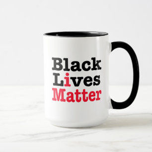 Mug L'importance des vies noires