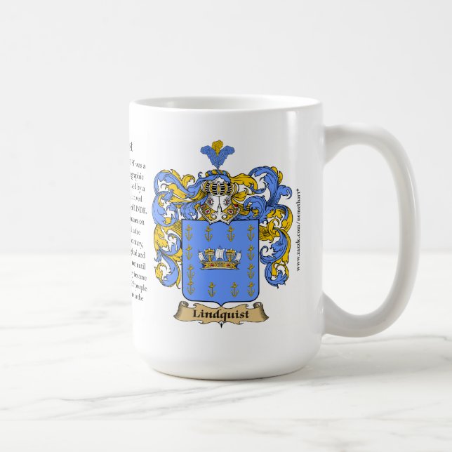 Mug Lindquist, l'origine, la signification et la crête (Droite)