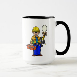 Mug Lineman avec grande ampoule