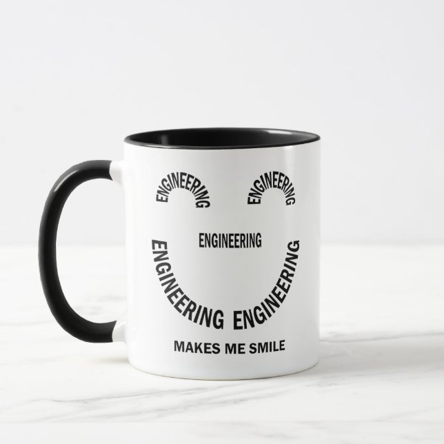Mug L'ingénierie me fait sourire (Gauche)