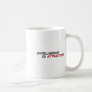 Mug L'intelligence est un autocollant attractif
