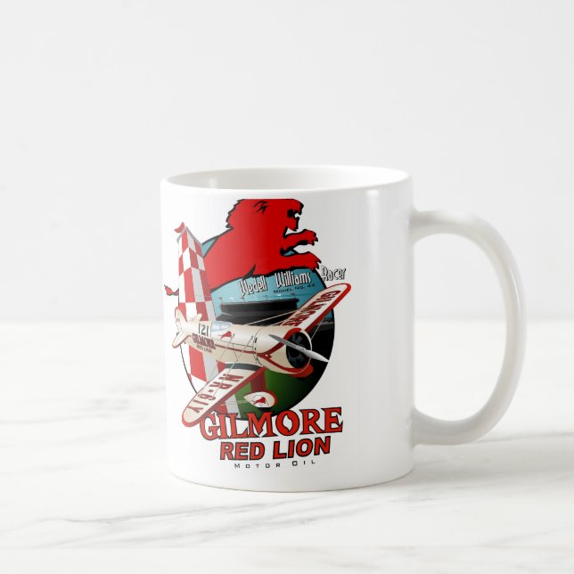 Mug Lion de rouge de Wedell William Gilmore (Droite)