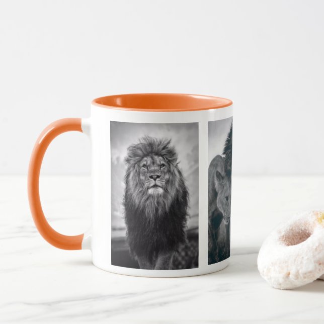 Mug lion et lionne  (Avec donut)