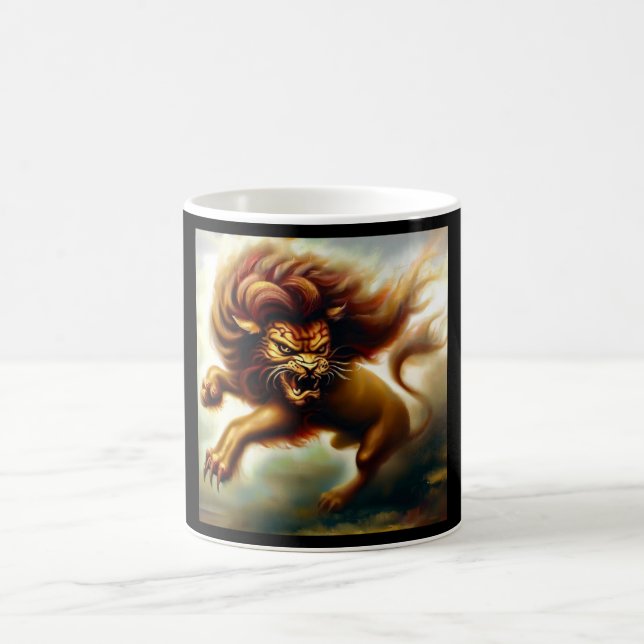 Mug Lion Foo Chinois (14) (Centre)