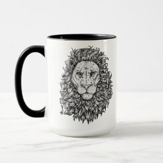 Mug Lion givre