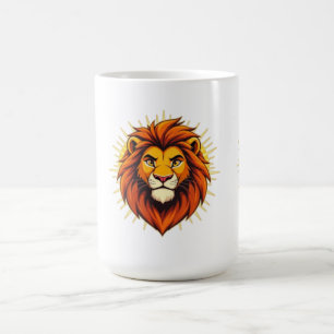 Mug Lion Majestueux – Roi du Pouvoir et de l'Autorité