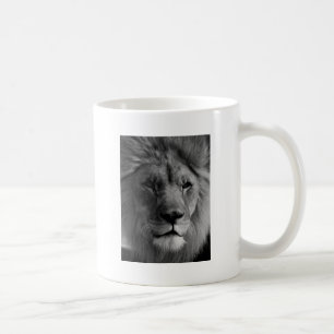 Mug Lion noir et blanc