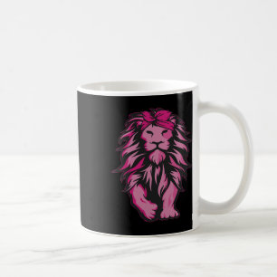Mug Lion Pink Bandana Sensibilisation au cancer du sei