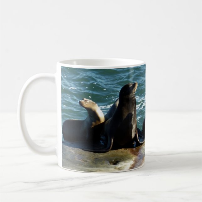 Mug Lions de la mer de San Diego (Gauche)