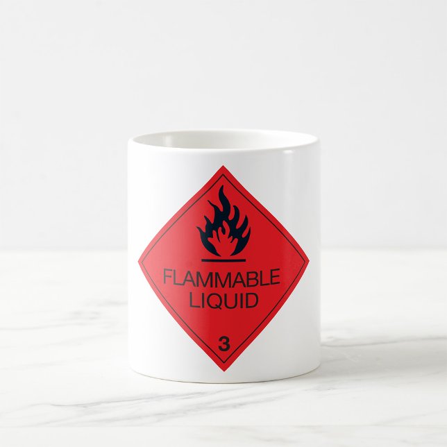 Mug liquide inflammable (Créateur téléchargé)