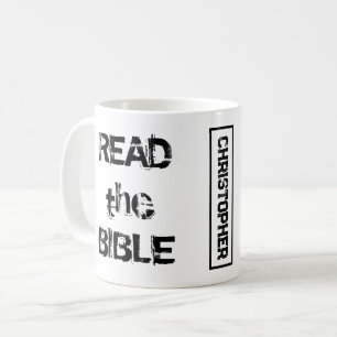Mug Lire La Bible Blanc & Noir